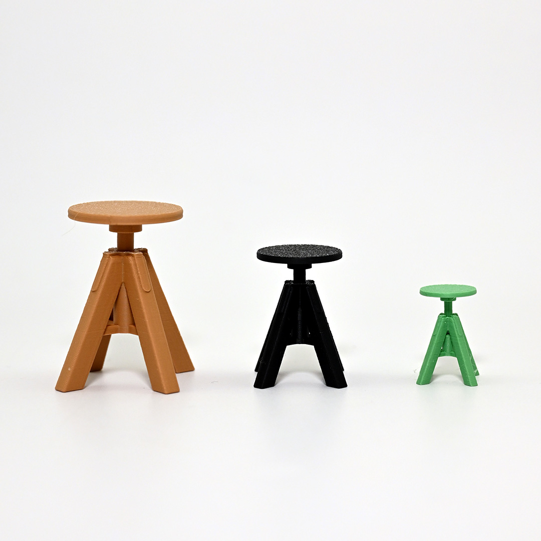 Ornes Swivel Stool - Mini Furniture - Image 3