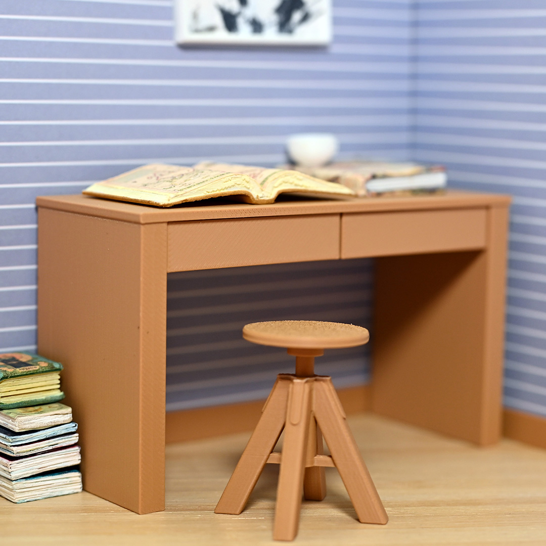 Ornes Swivel Stool - Mini Furniture - Image 2