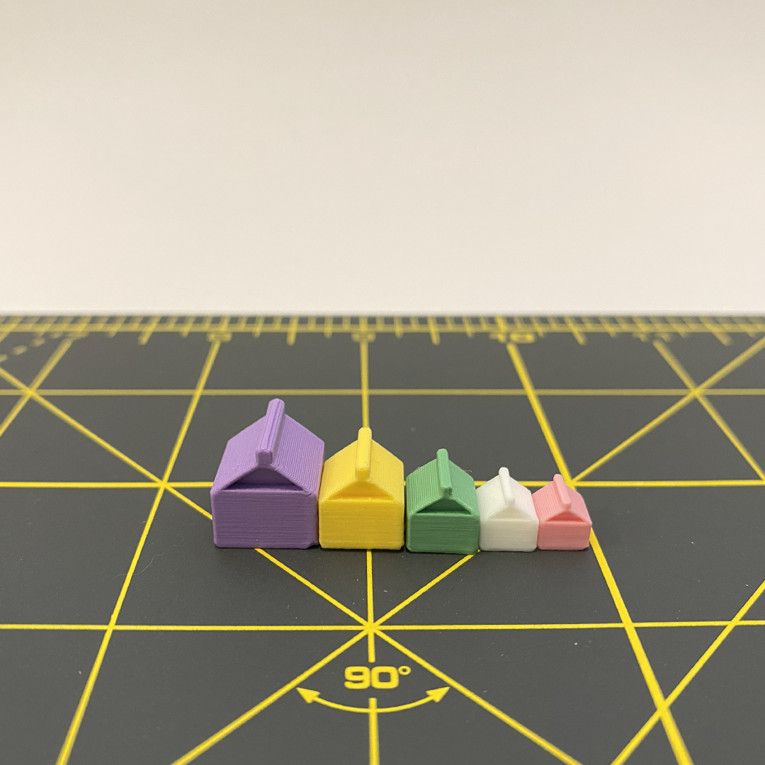 Mini milk cartons in a variety of colours